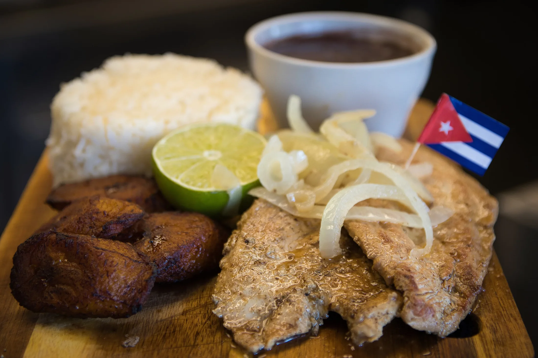 Cuban chicken dish