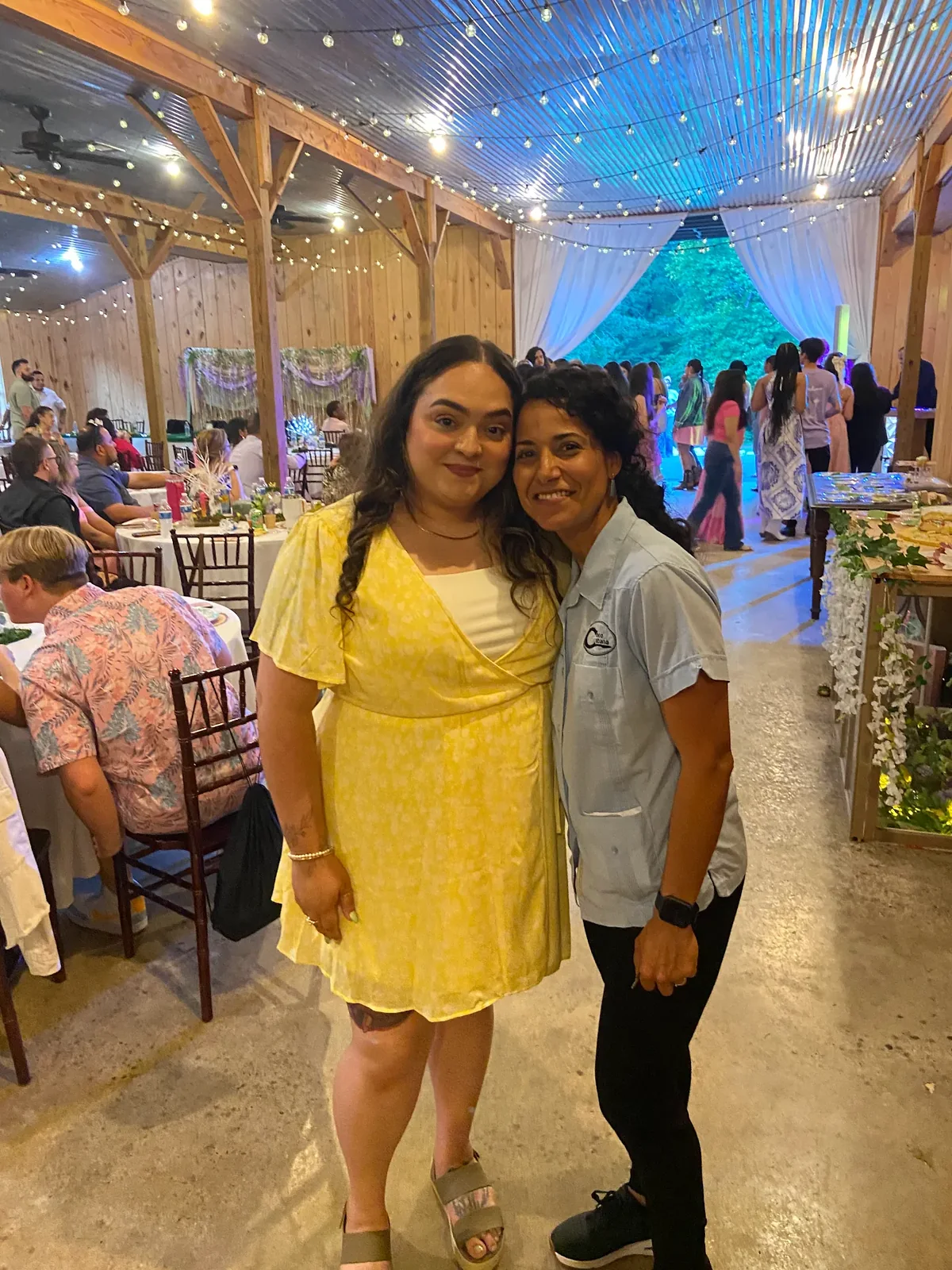 Chef Joel and Yinet at Glorimar Sauceda's Sweet 16